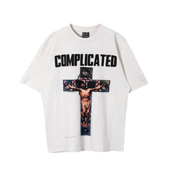 Saint Michael Complicated Speaker Cross Off‑White Vintage Tee