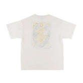 Saint Michael Holy Mother Vintage Off‑White Tee