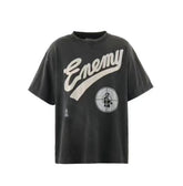 Saint Michael Enemy Saint Washed Black Vintage Tee