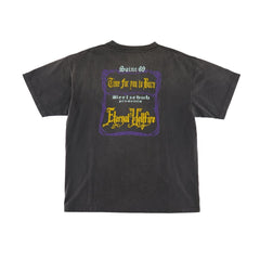 Saint Michael Torment Hand Washed Black Vintage Tee