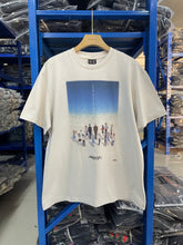 Saint Michael Anime Crew Graphic Off‑White Tee