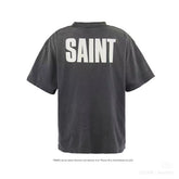 Saint Michael Friends Vintage Washed Black Tee