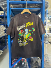 Saint Michael Cartoon Graphic Vintage Brown Tee