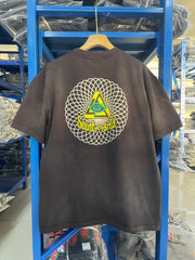 Saint Michael Cartoon Graphic Vintage Brown Tee