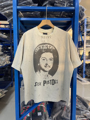 Saint Michael 1977 Vintage Distressed Oatmeal Tee