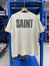 Saint Michael Friends Vintage Distressed Grey Tee