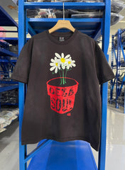 Saint Michael De La Soul Daisy Vintage Brown Tee