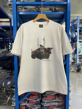 Saint Michael Ice Cream & Vehicle Print Off‑White Tee