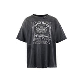 Saint Michael Sainthood Vintage Washed Black Tee