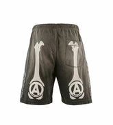 Saint Michael Bone Graphic Vintage Sweat Shorts