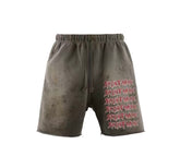 Saint Michael Vintage Wash Graphic Sweat Shorts