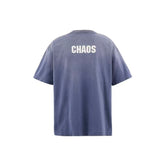 Saint Michael Saint‑Mxx Chaos Faded Blue Washed Tee