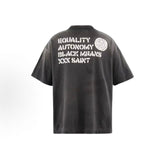 Saint Michael Peace Symbol Washed Tee