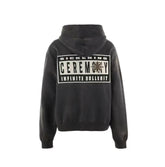 Saint Michael Saint Tears Star Graphic Washed Hoodie
