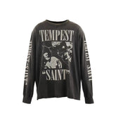 Saint Michael Tempest Saint Vintage Washed Long Sleeve Tee