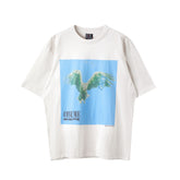 Saint Michael Eagle Nightmare Cream Vintage Tee