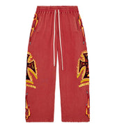 Vale Forever La Flare Sweatpants Red