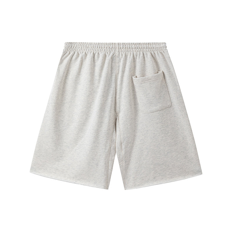 Saint Michael Red Logo Casual Sweat Shorts