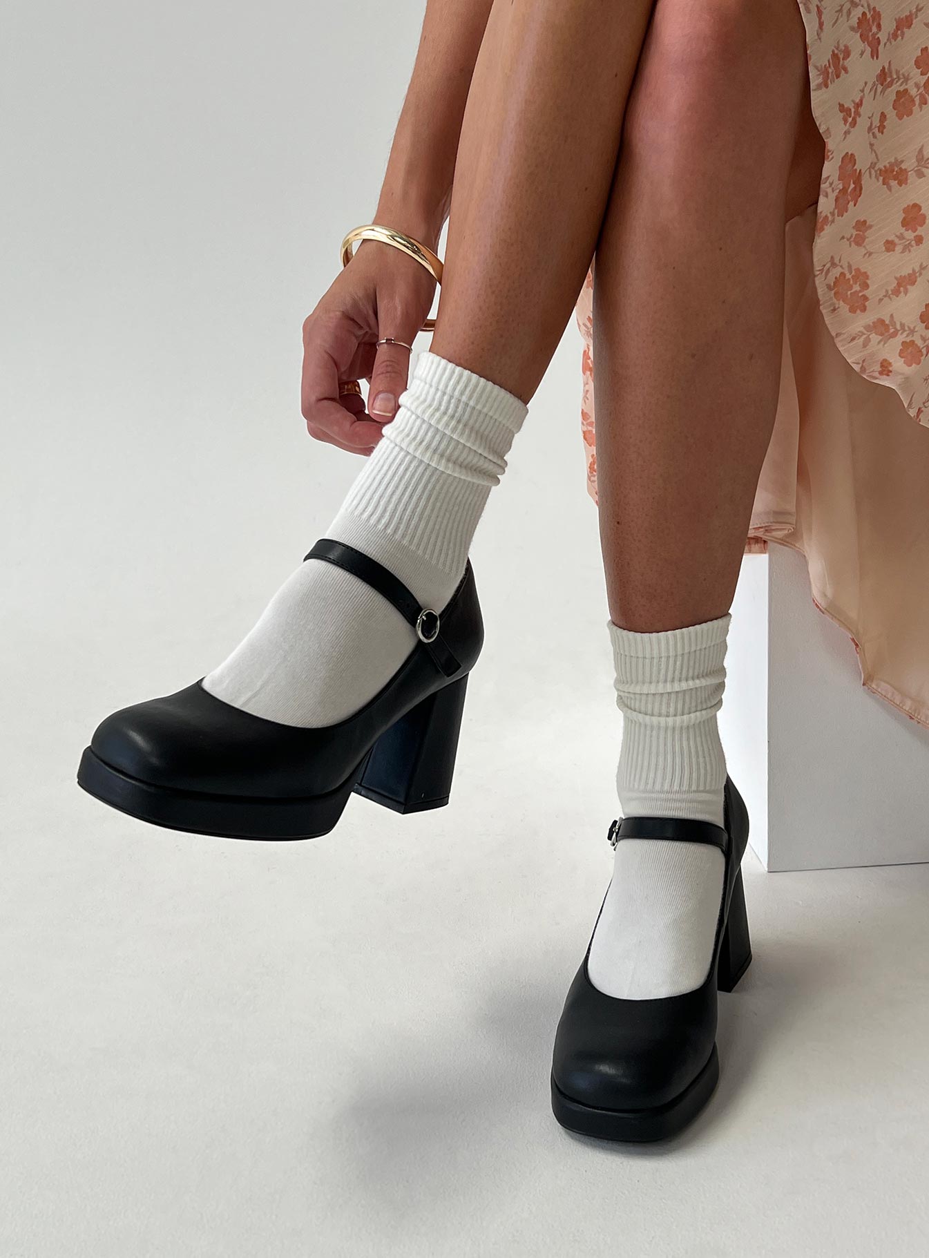 Tyssen Heels Black