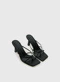 Evena Strappy Heels Black