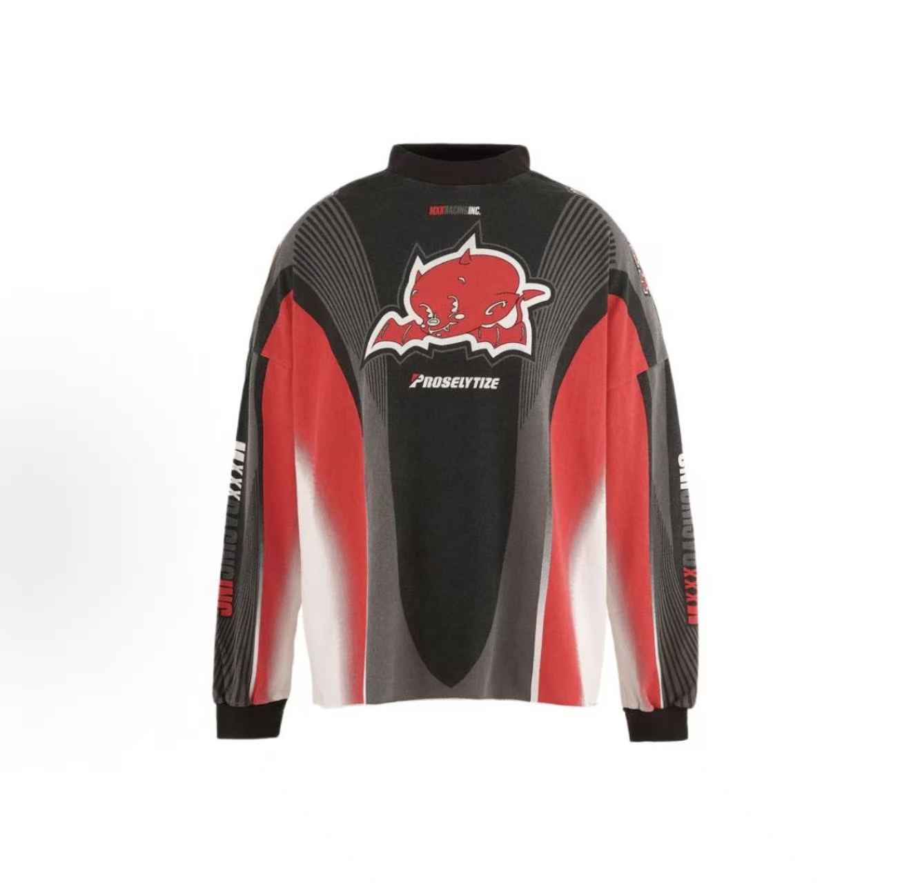 Saint Michael Devil Racing Graphic Long Sleeve Tee