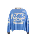 Saint Michael PAM Racing Style Blue Oversized Long Sleeve Tee