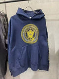 Saint Michael Global Horror Navy Hoodie