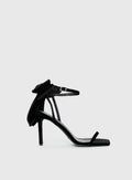 Billini Elesa Bow Detail Stiletto Heels Black