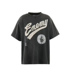 Saint Michael Enemy Saint Washed Black Vintage Tee