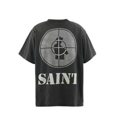 Saint Michael Enemy Saint Washed Black Vintage Tee