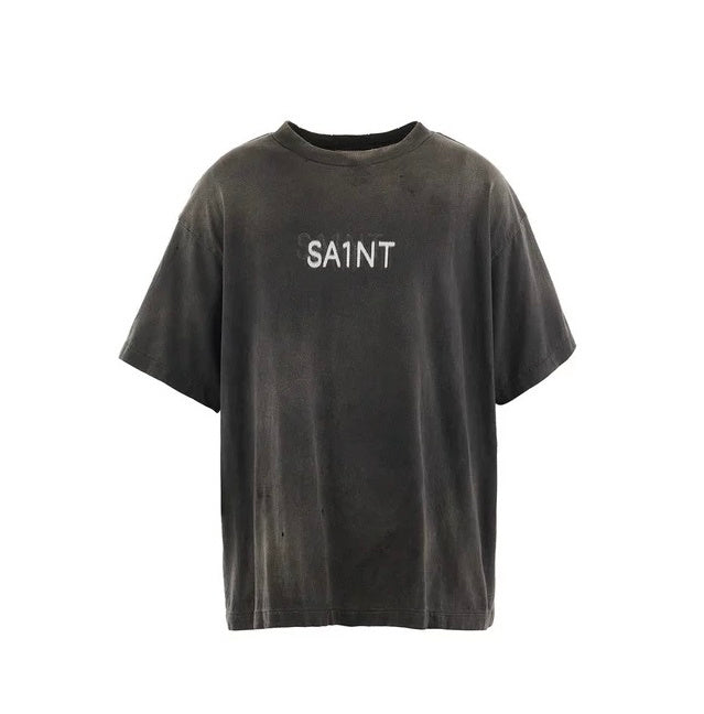 Saint Michael SA1NT Seven Sins Washed Black Vintage Tee