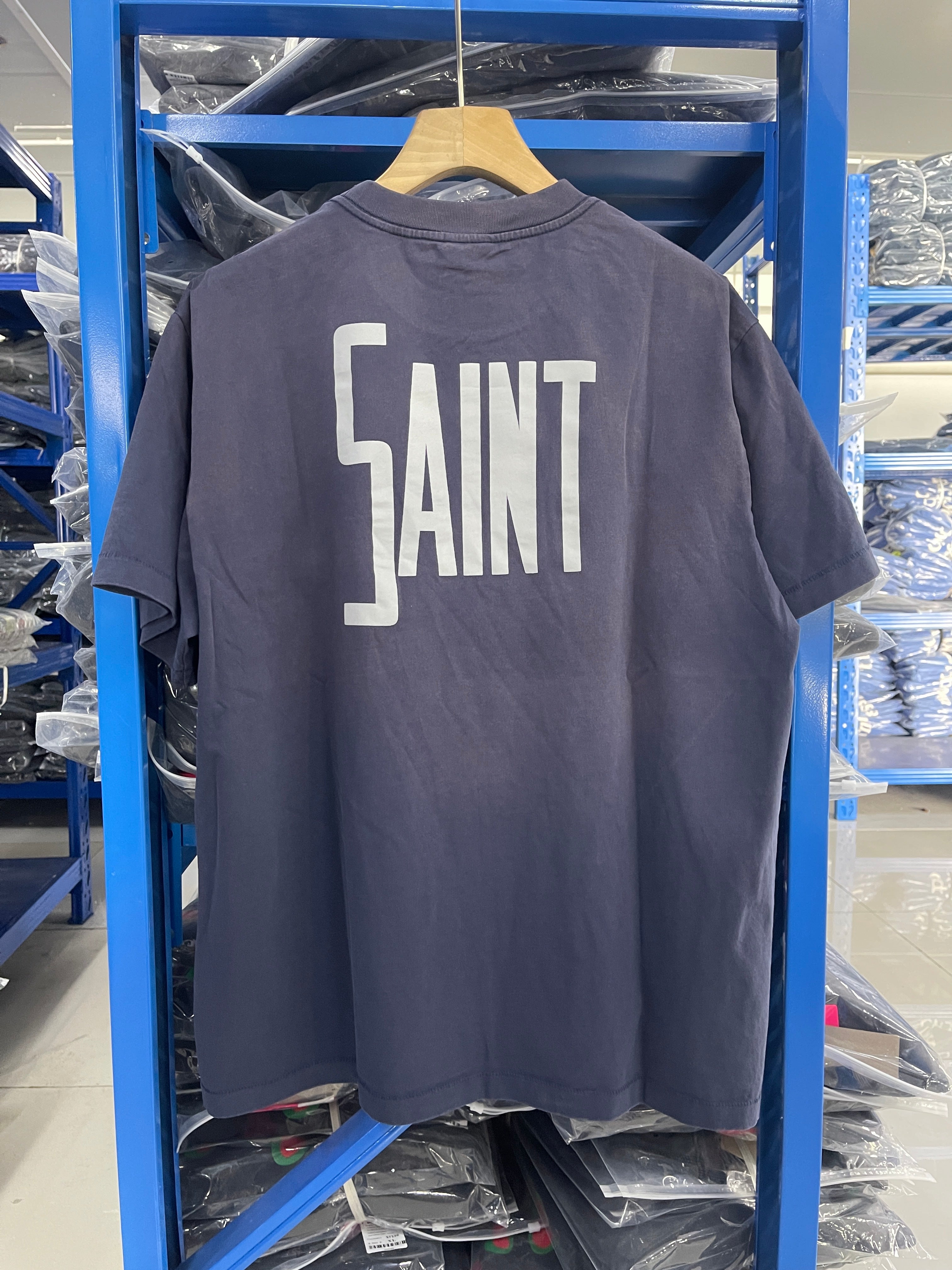 Saint Michael Fantasia Mickey Navy Vintage Tee
