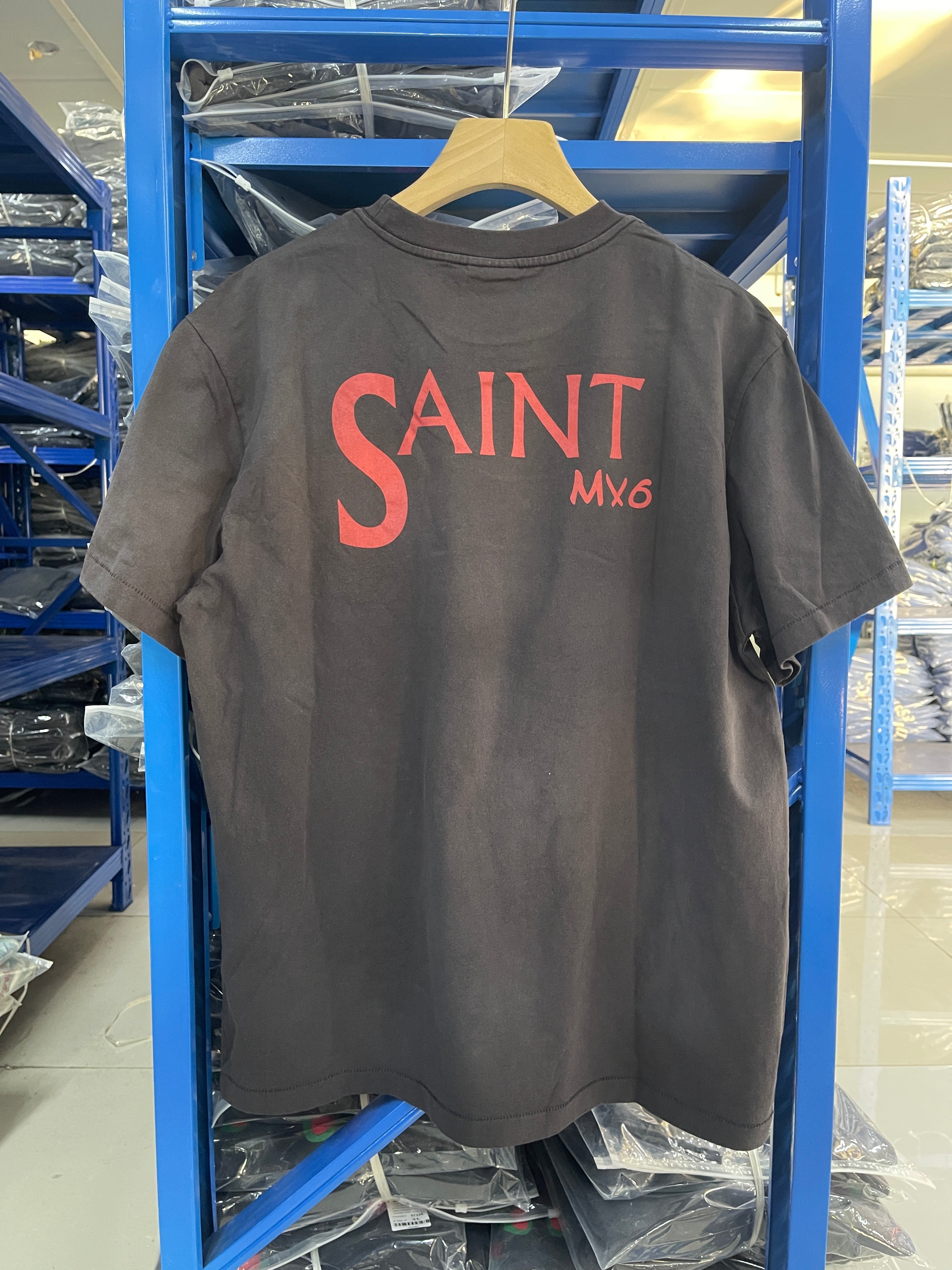 Saint Michael The Lost Boys Vintage Black Tee
