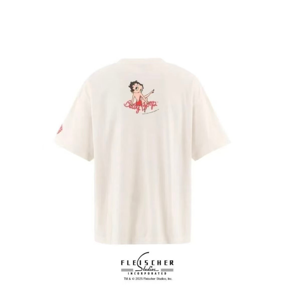 Saint Michael Betty Boop Off‑White Vintage Tee