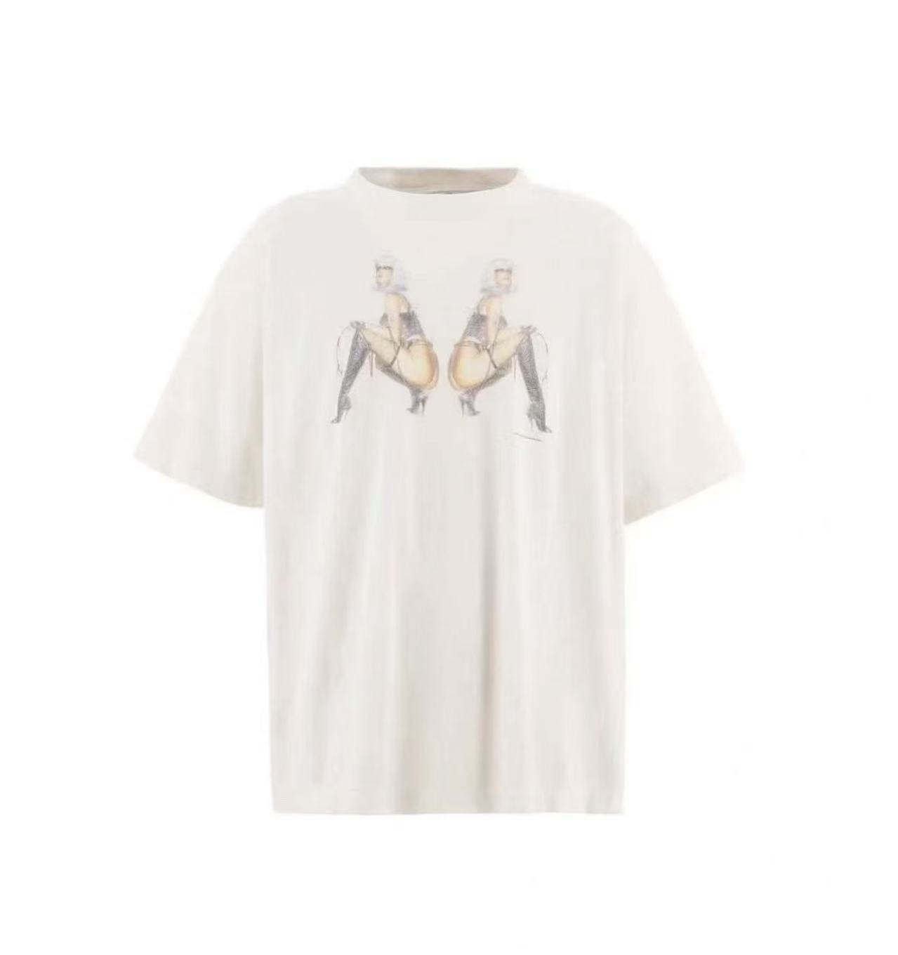 Saint Michael Vintage Dual Figure Graphic Tee