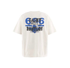 Saint Michael Babylon Dual‑Sided Print Tee White