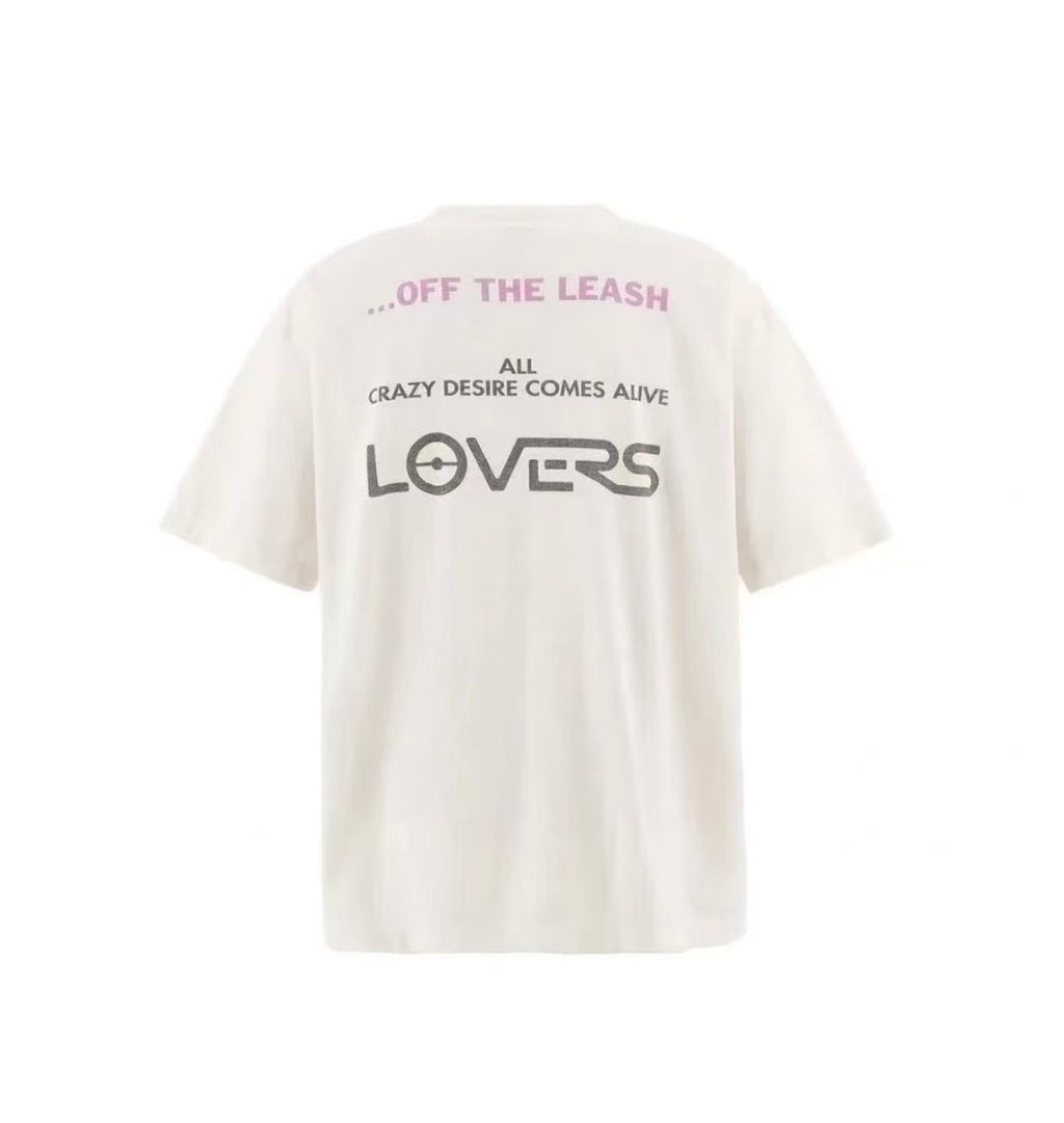Saint Michael Lovers Off The Leash Graphic Tee