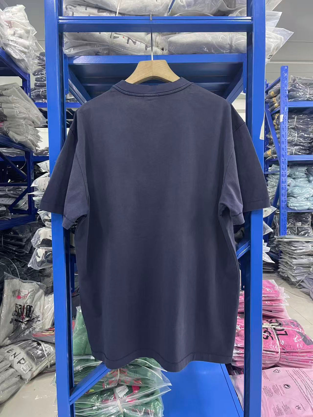 Saint Michael Shint Alpha Nucleus Washed Navy Tee