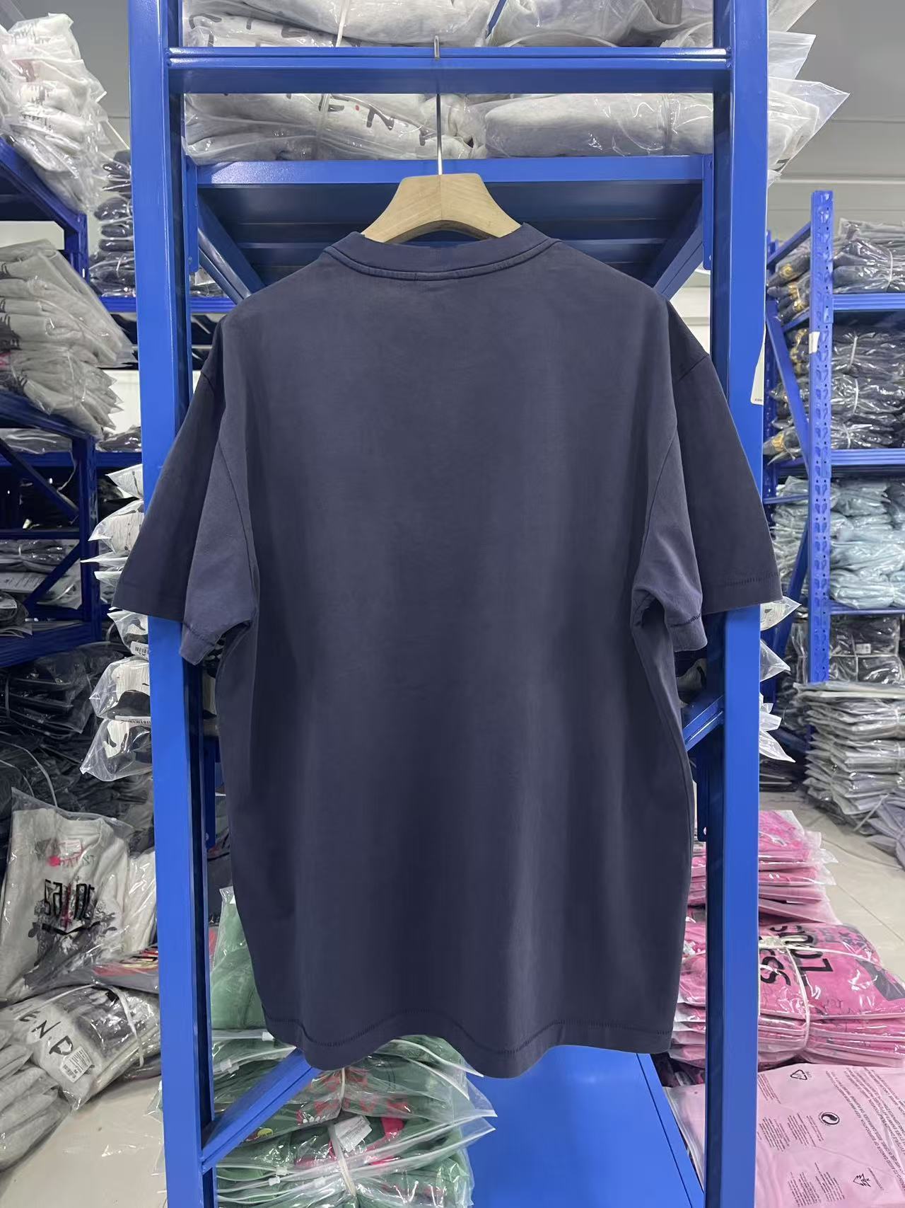 Saint Michael Shint Alpha Nucleus Washed Navy Tee