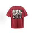 Saint Michael Superman Logo Washed Red Tee