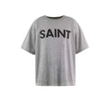 Saint Michael Bold Saint Logo Heather Grey Tee