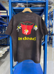 Saint Michael De La Soul Daisy Vintage Brown Tee