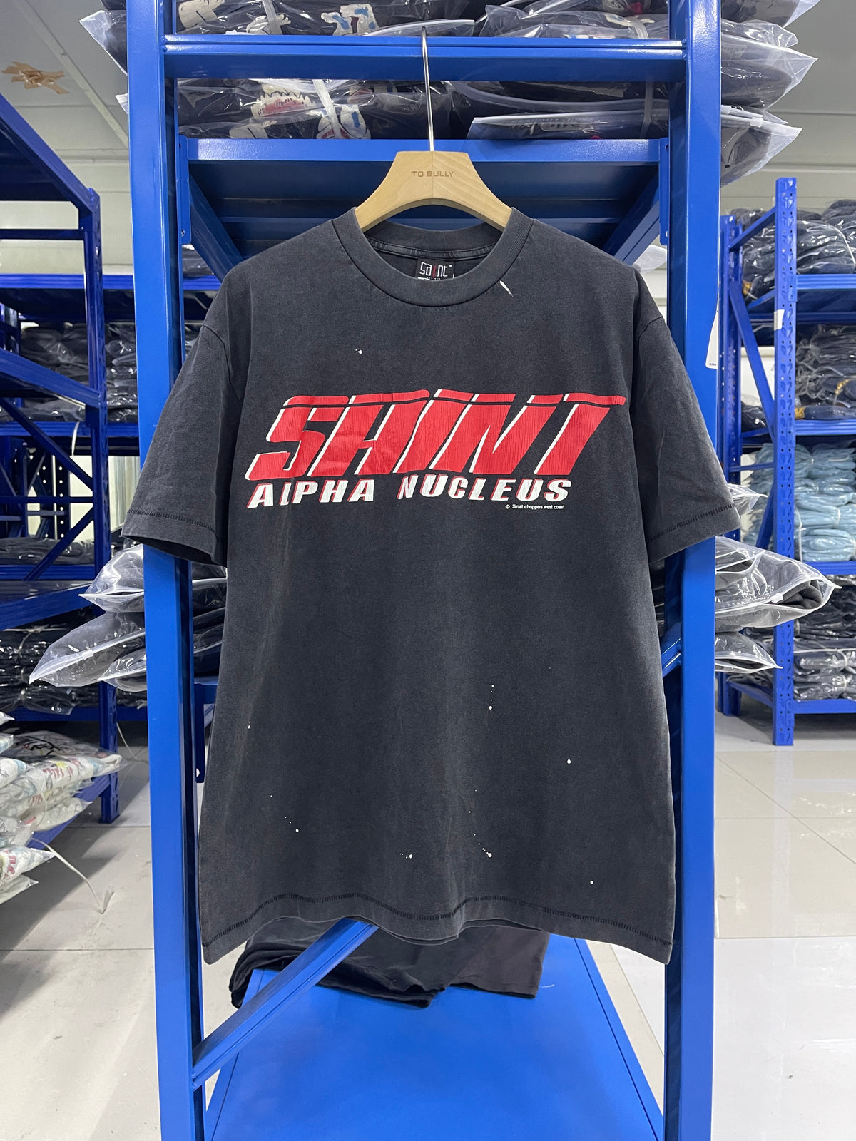 Saint Michael Alpha Nucleus Vintage Washed Tee