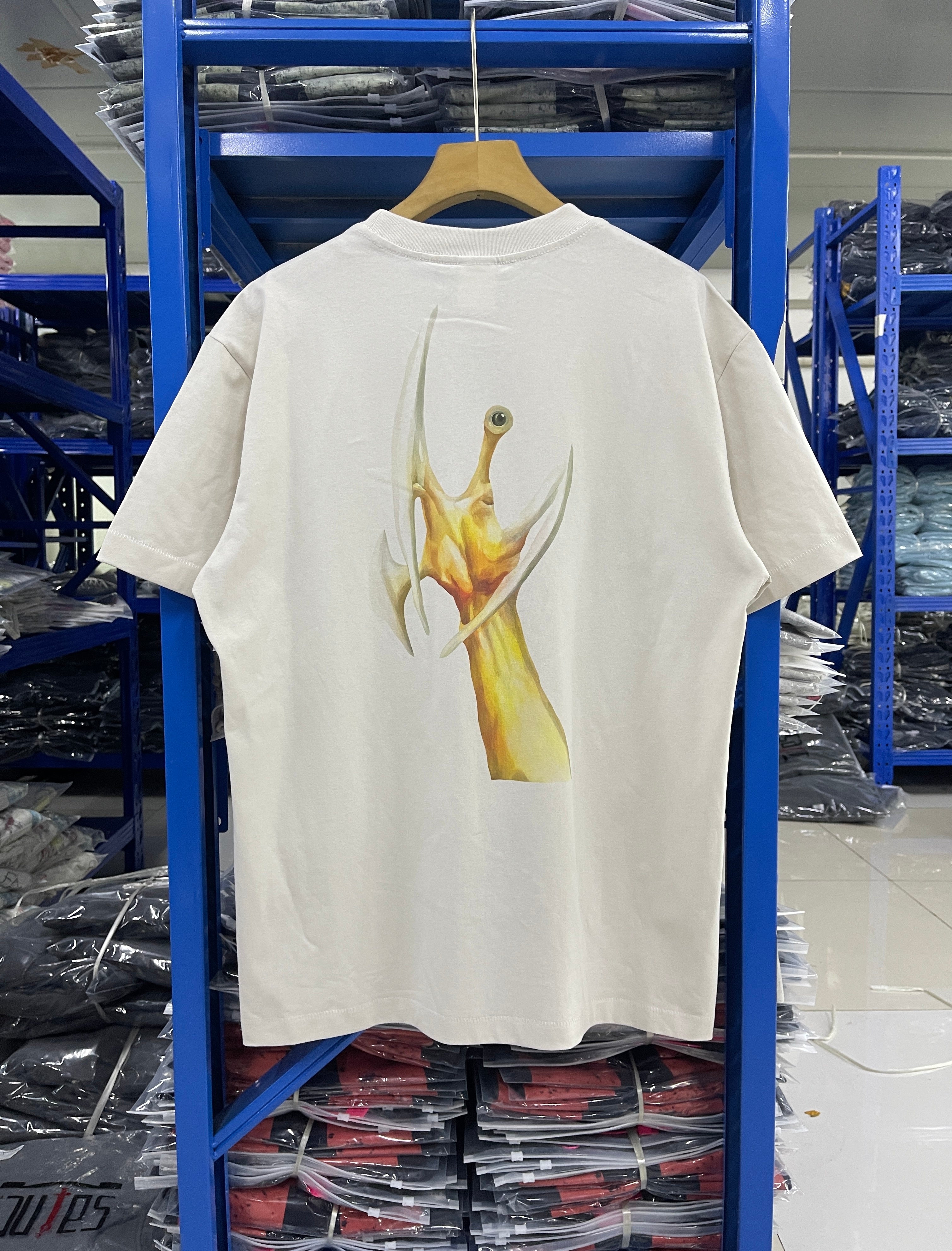 Saint Michael Parasyte Anime Off‑White Vintage Tee