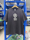 Saint Michael Sanity Hunter Washed Black Graphic Tee