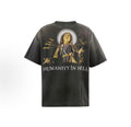 Saint Michael Double‑Sided Religious Print Washed Tee