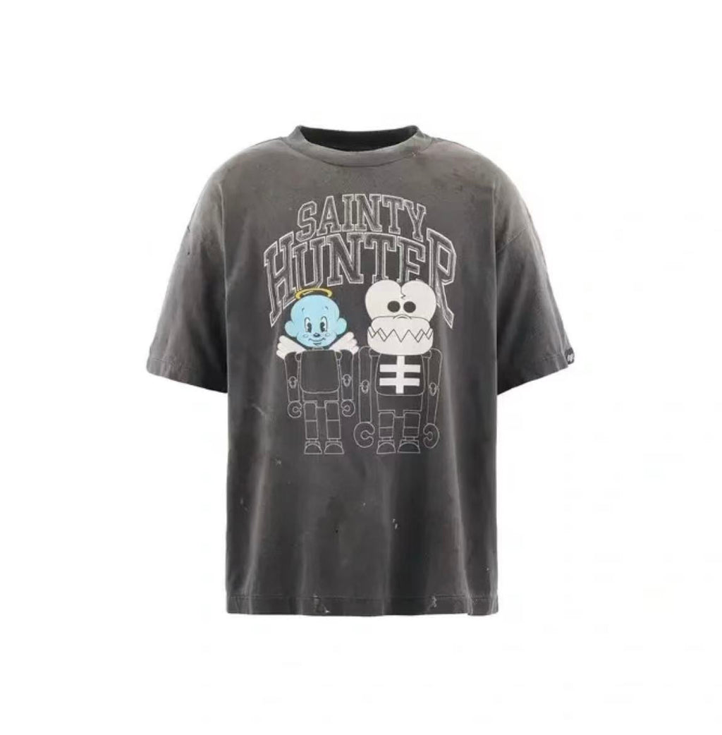 Saint Michael Sainty Hunter Robot Vintage Washed Tee