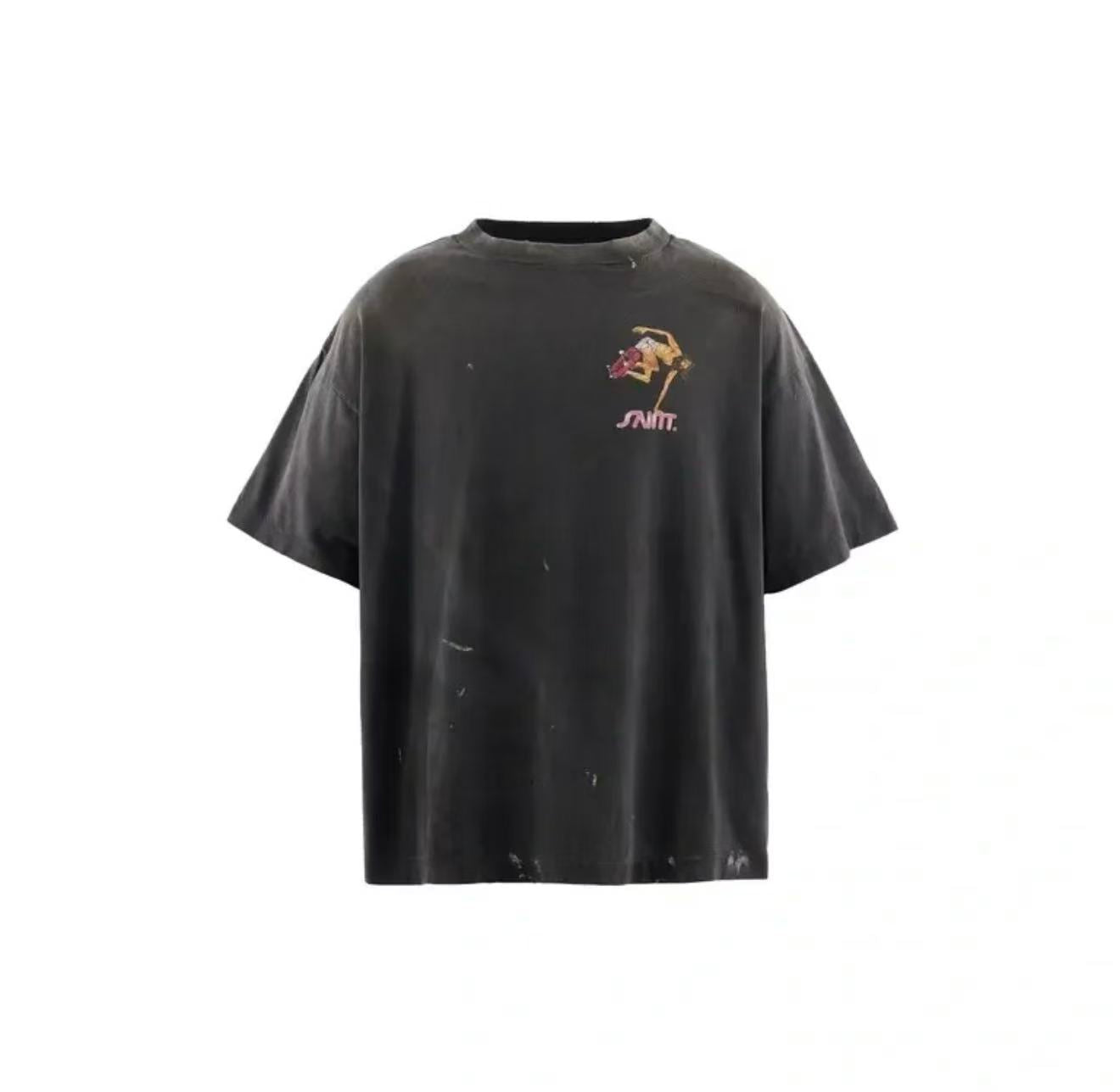Saint Michael Skater Graphic Vintage Washed Tee