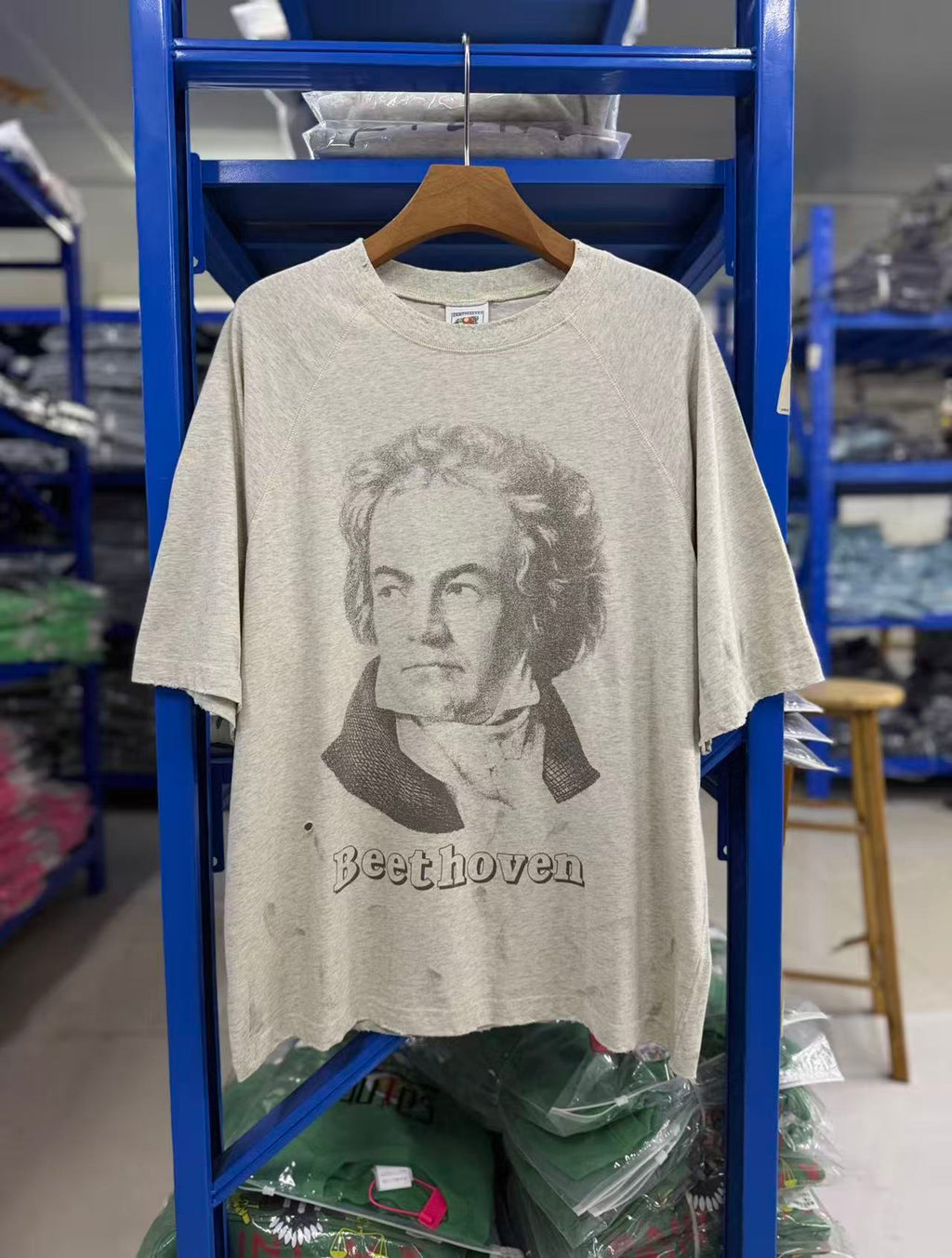Saint Michael Beethoven Vintage Distressed Tee