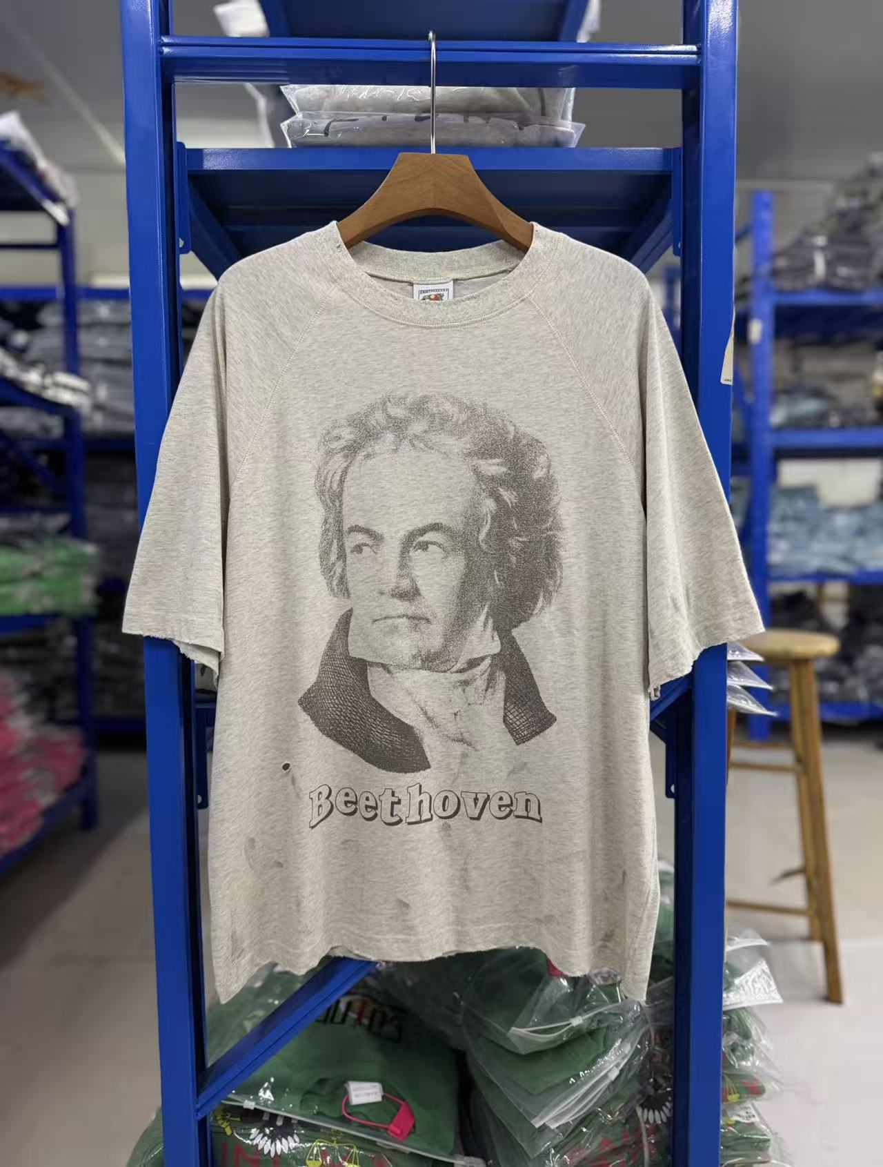 Saint Michael Beethoven Vintage Distressed Tee